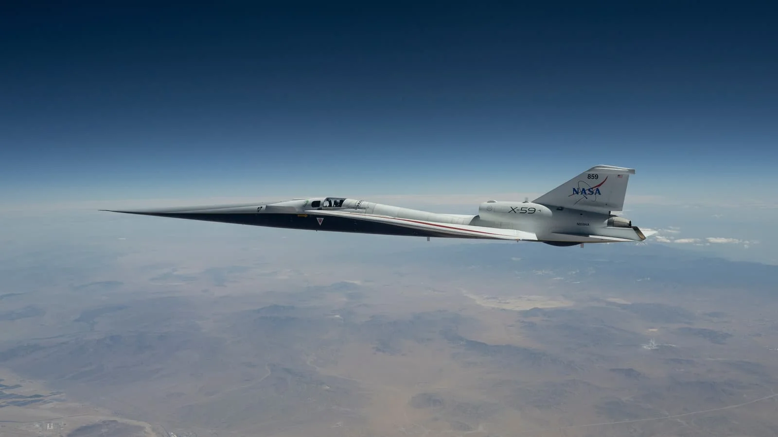 NASA X-59 tovushdan tez uchadigan samolyotining ilk ikki parvozini amalga oshirdi