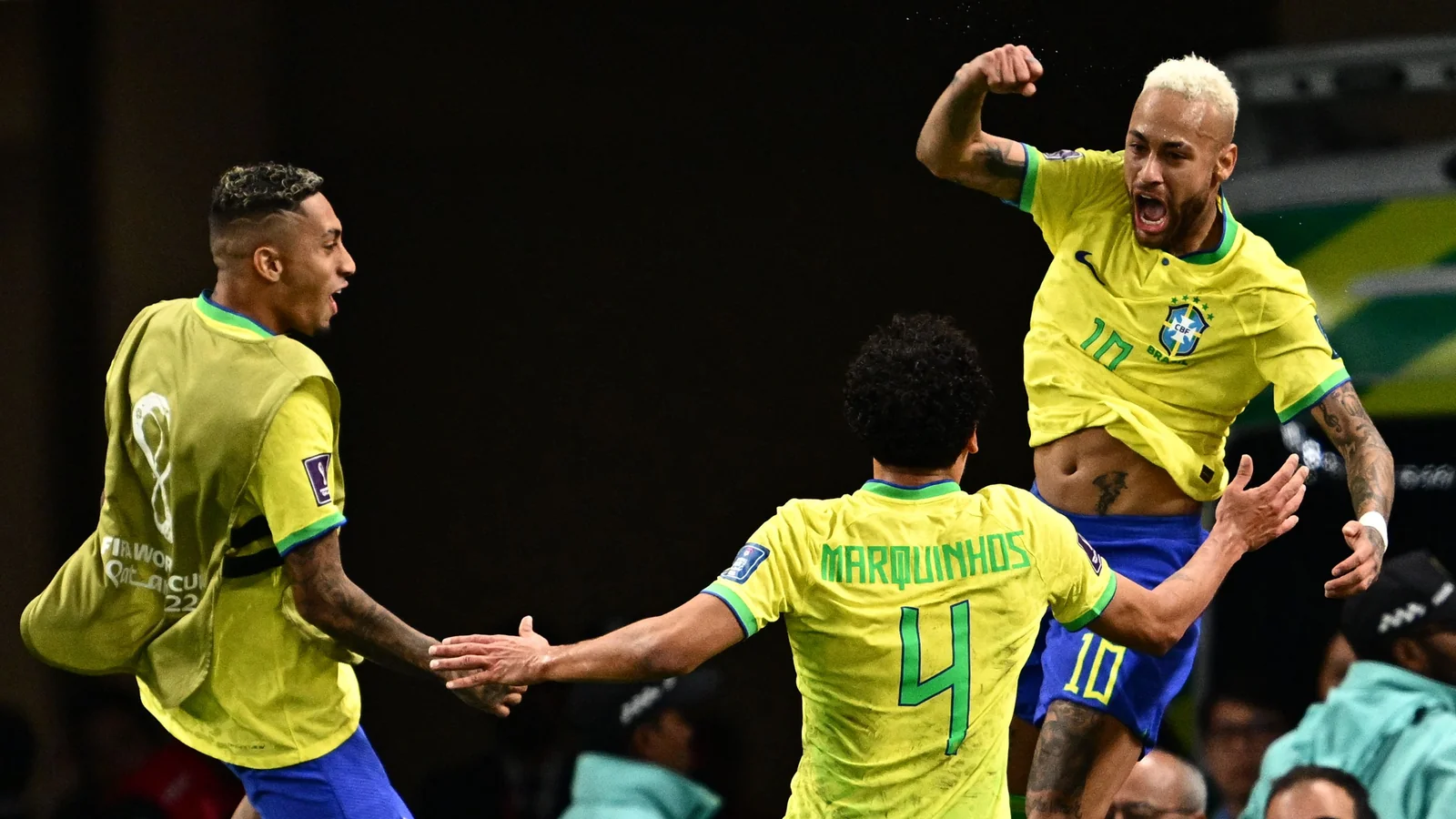Neymar et Raphinha : Moments d'émotion au sein de l'équipe nationale du Brésil