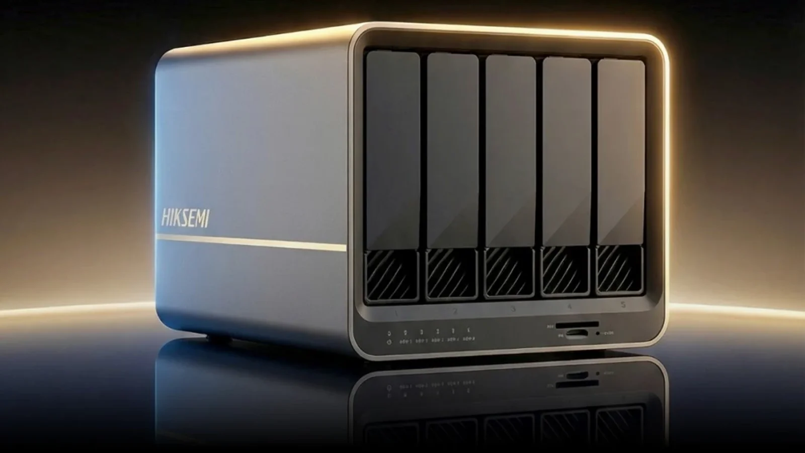 Представлен компактный NAS-сервер Hiksemi MAGE50X с нейронным процессором