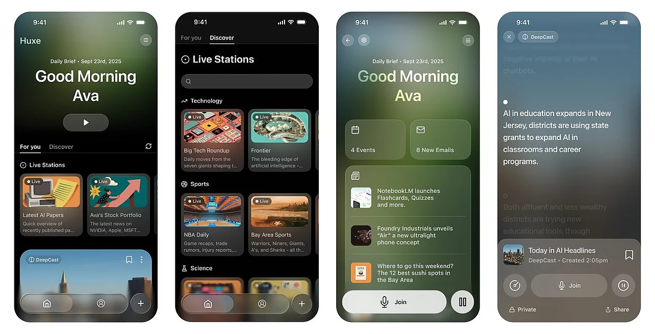 Huxe app, created by NotebookLM founders, is shutting down