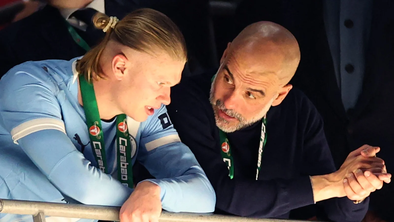 Pep Guardiola über Erling Haaland im Wembley'dagi golsiz seriyasiga chek qo'yishini va'da qildi
