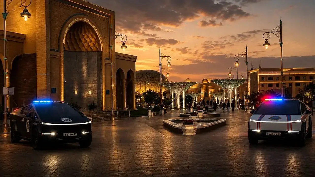 Tesla Cybertruck used by state security services in Kazakhstan