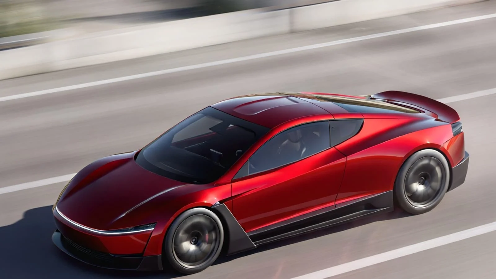 Rasman: Yangi avlod Tesla Roadster elektromobili Giga Texas zavodida ishlab chiqariladi