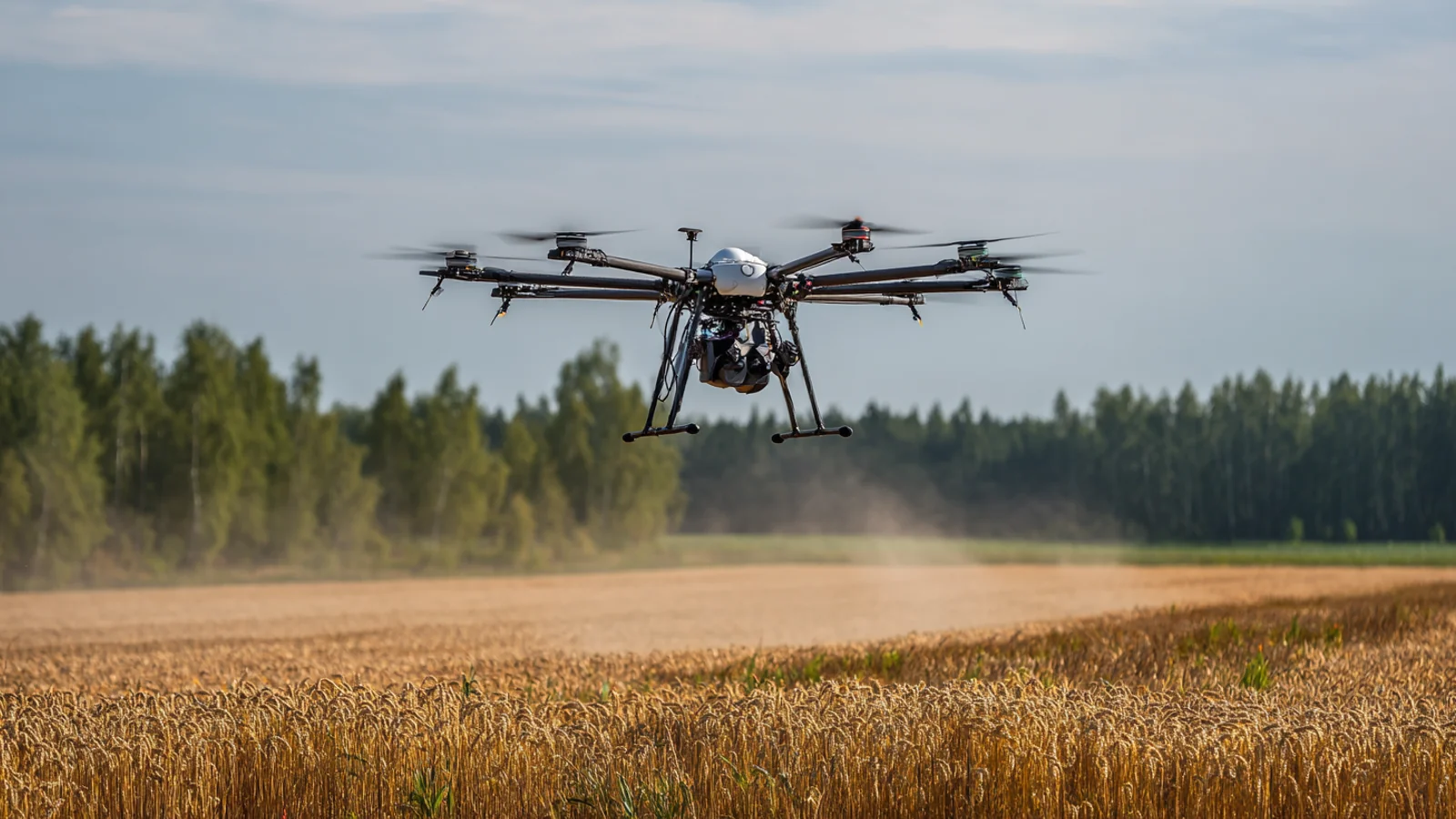 Presentan en Rusia los drones Feniks-E y Drofa-S, capaces de procesar cientos de hectáreas