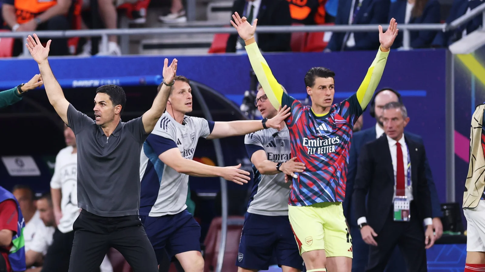 Samir Nasri: Arsenal were punished by the referee in the Champions League final