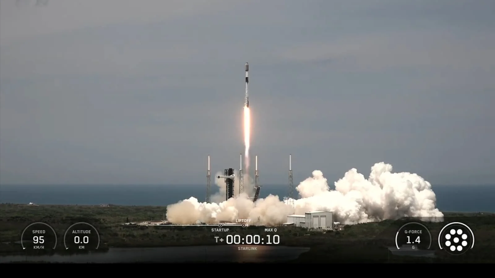 SpaceX 29 та Starlink сунъий йўлдошини коинотга учирди