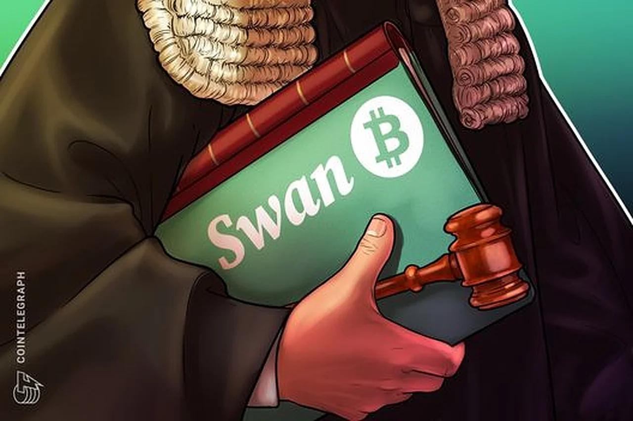 Swan Bitcoin kompaniyasiga qarshi 1 milliard dollarlik da'vo qo'zg'atildi