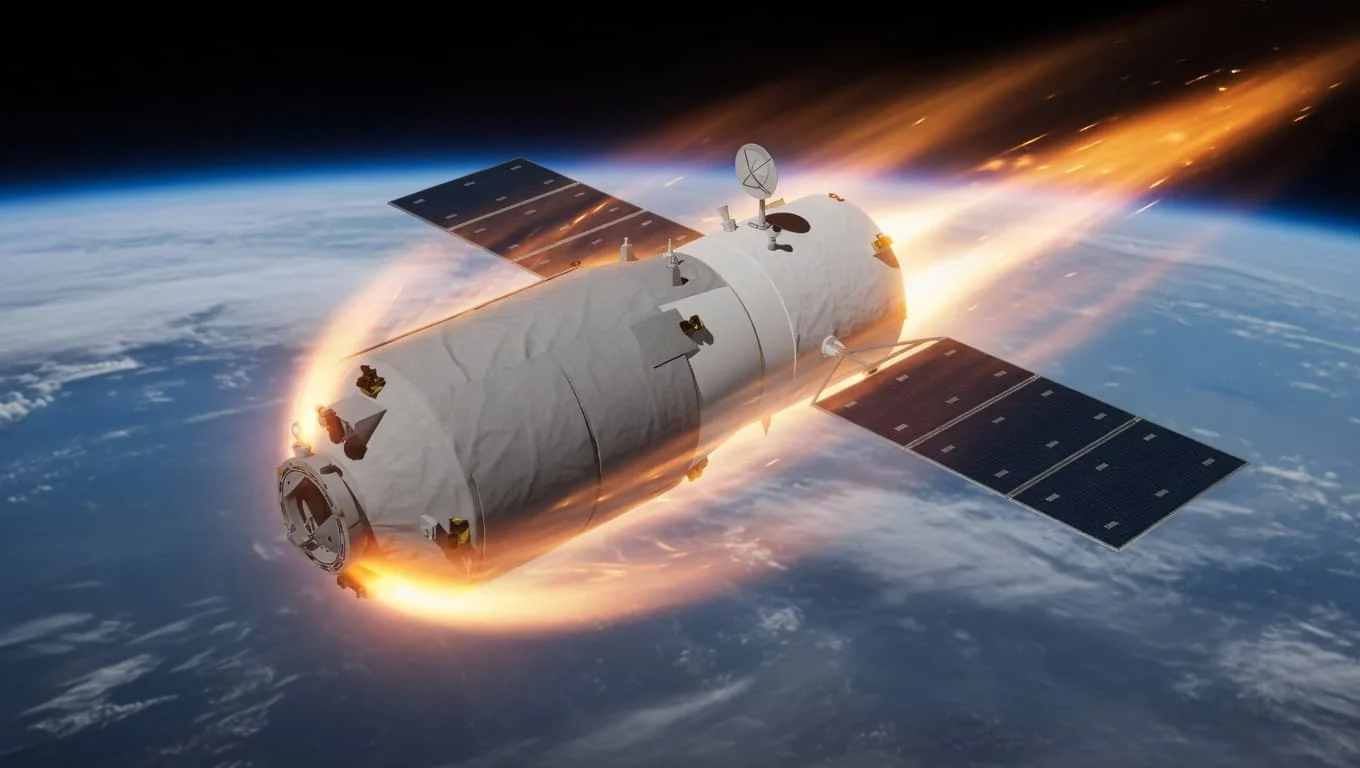 Tianzhou-9 yuk kemasi orbital stansiyadan ajralib chiqdi
