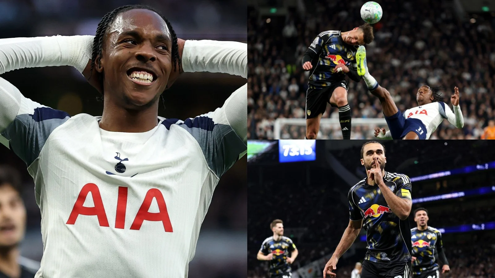 Tottenxem qimmatli ochkolarni yo'qotdi: Mathys Tel qahramondan aybdorga aylandi