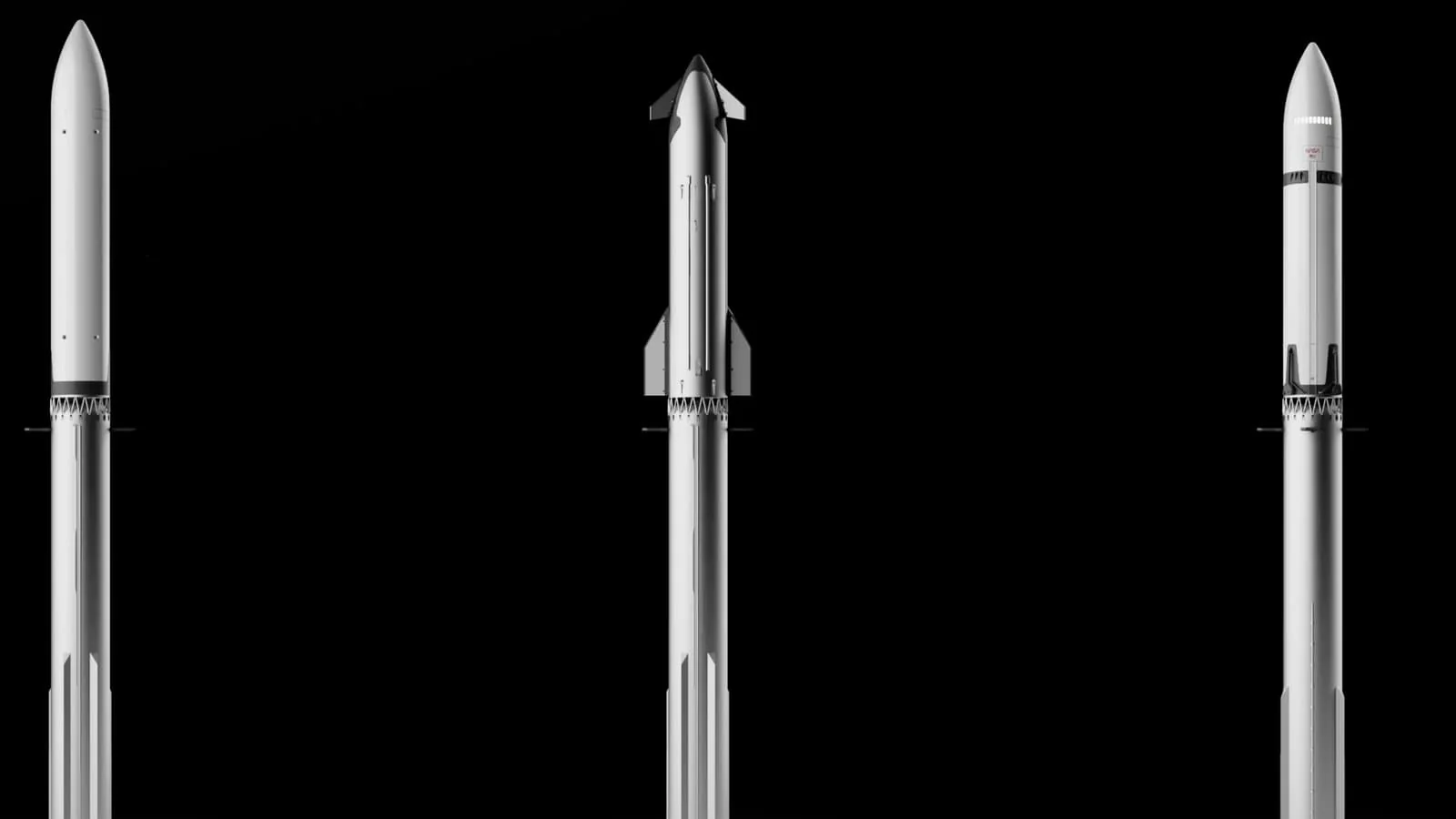 Three Types of Starship: Differences Between Tanker, Cargo, and Lunar Modifications