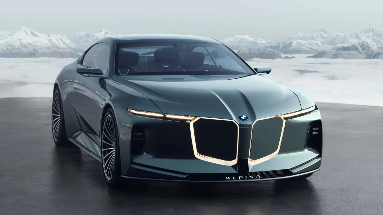 Vision BMW Alpina: The first luxury coupe of a new era unveiled