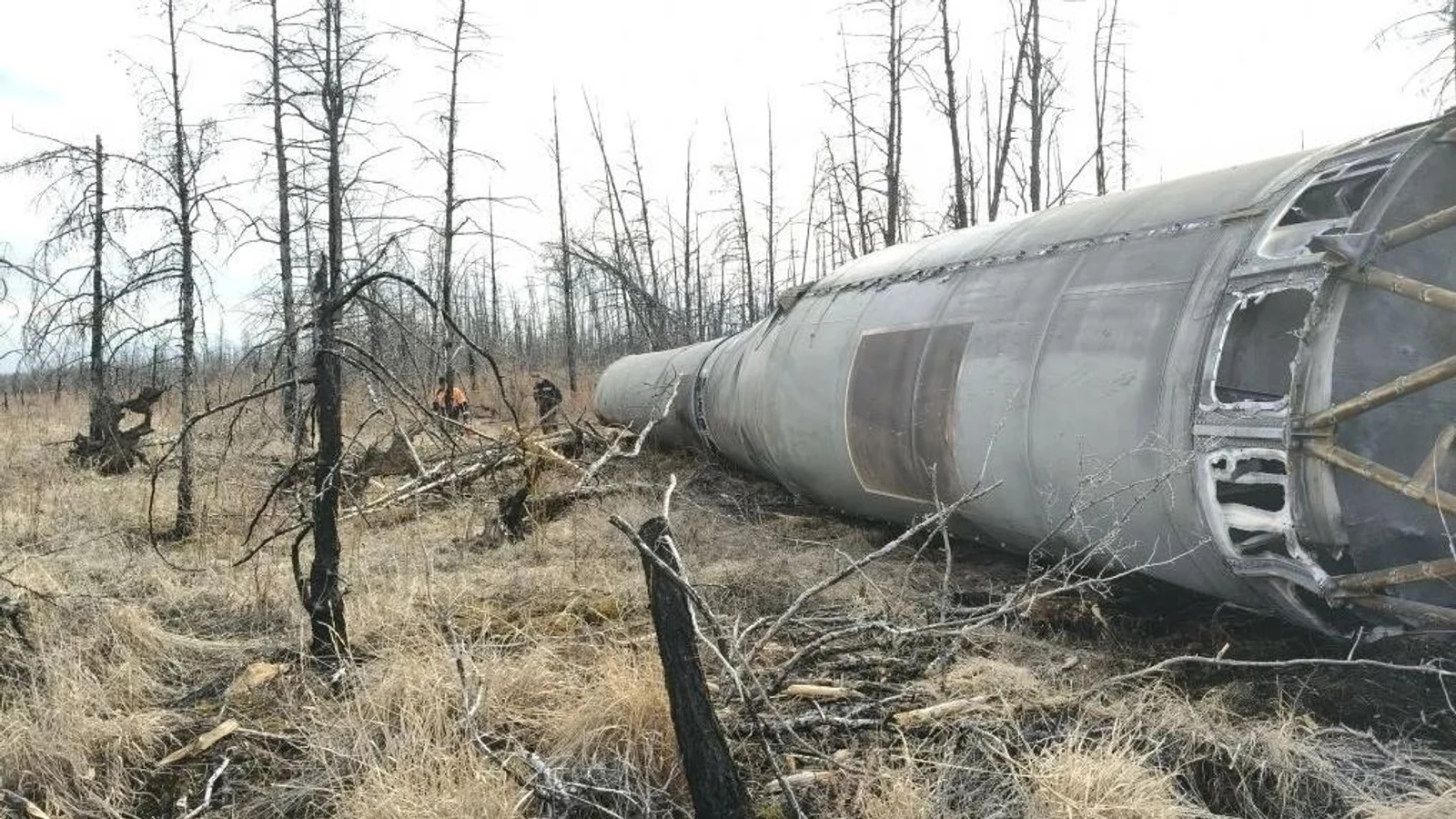 Fragmente der von Vostochny gestarteten Soyuz-2.1b-Rakete gefunden