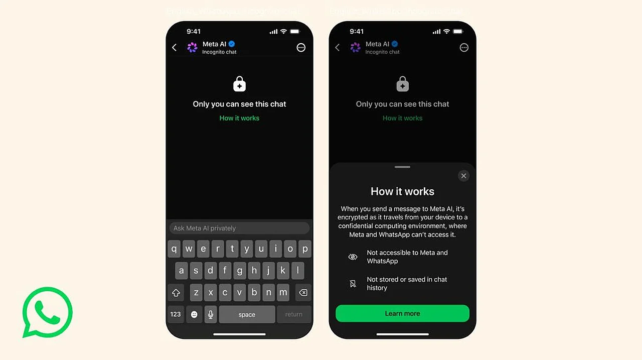 WhatsApp'da Meta AI uchun maxfiy rejim joriy etilmoqda
