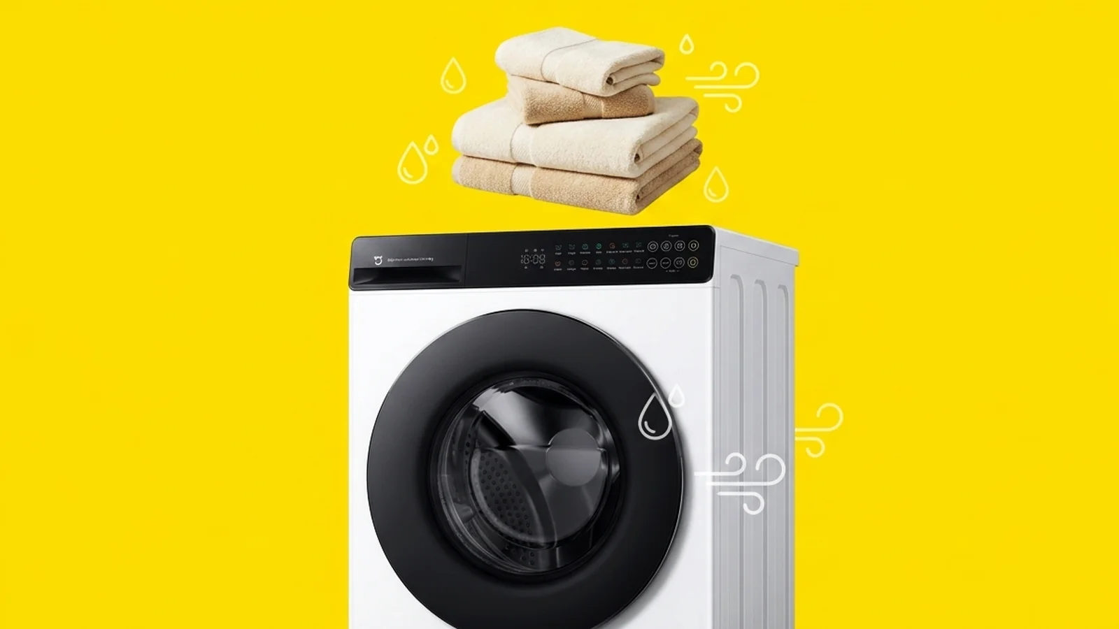 Xiaomi presenta una nueva lavadora con función de vapor y Wi-Fi