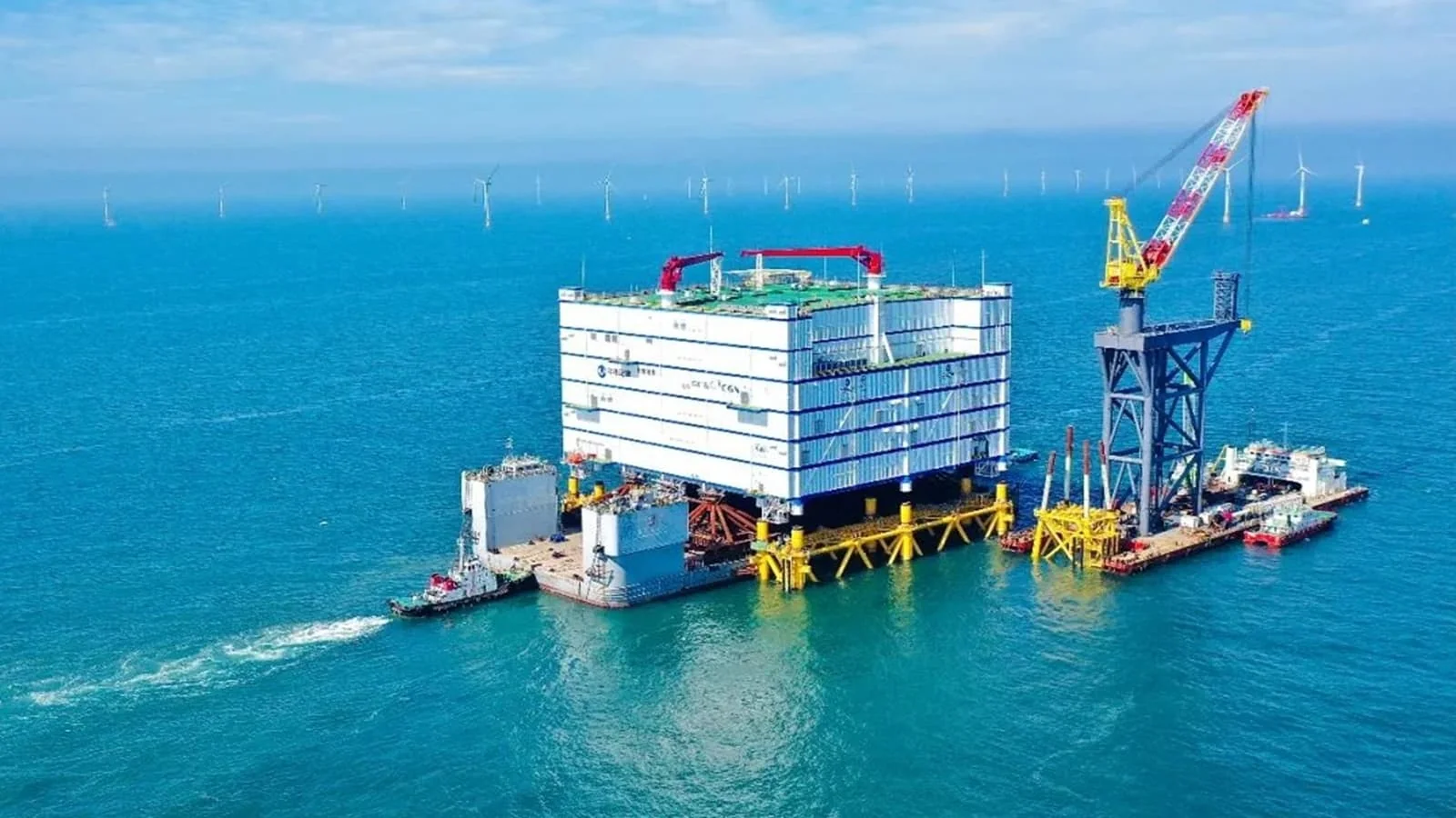 World's largest offshore DC converter station completed in China