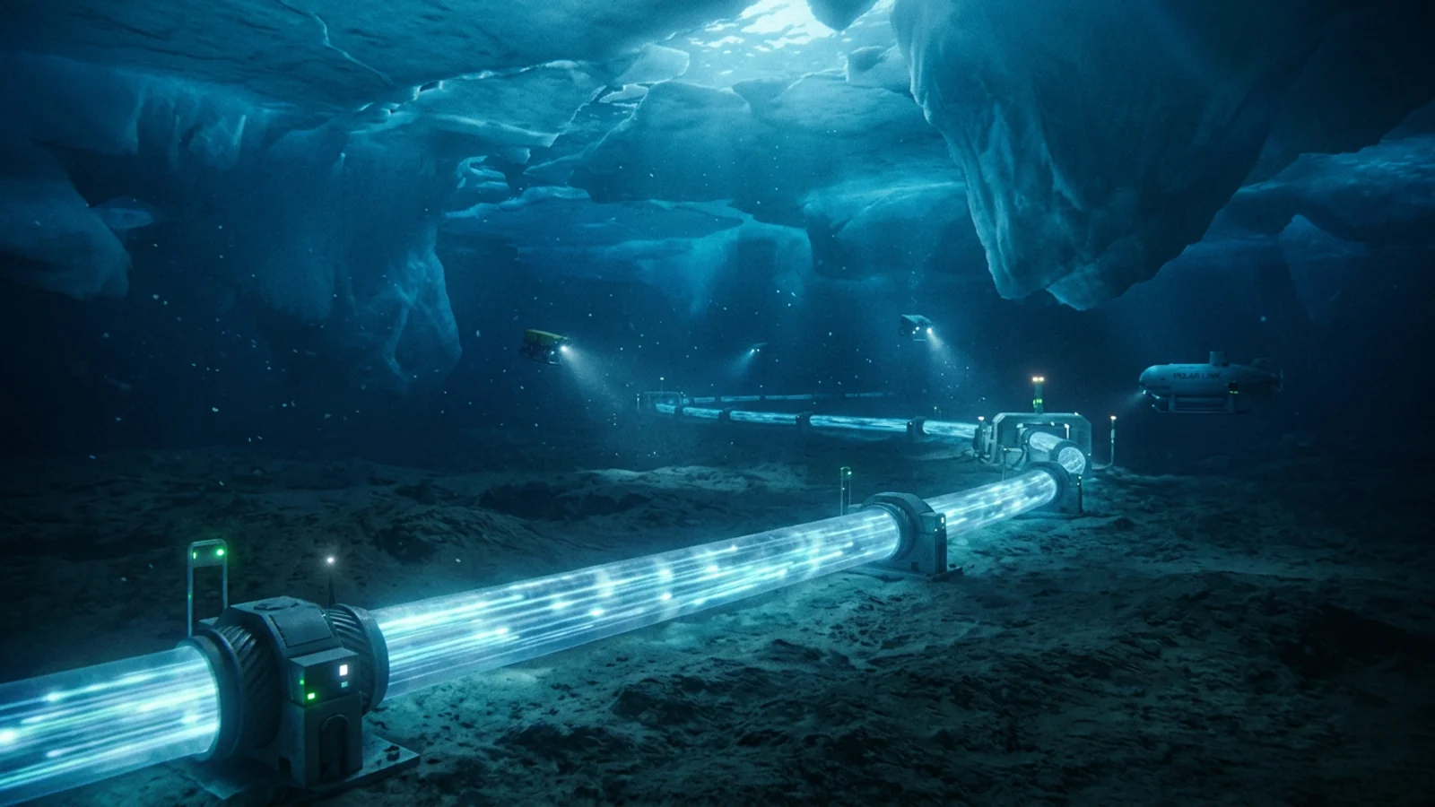 Europe plans to route internet backbones via the North Pole