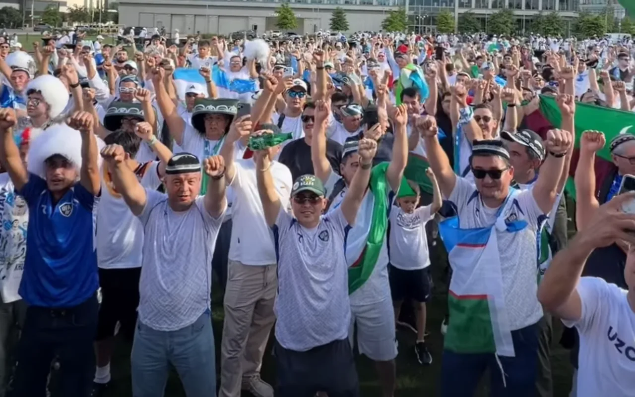 Uzbek fans organize major football celebration in Houston (video)
