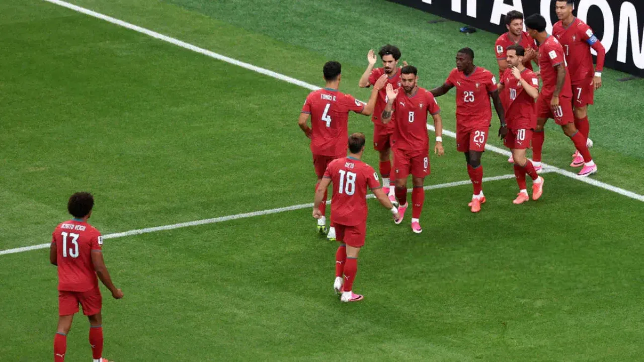 Portugal opens scoring against DR Congo(video)