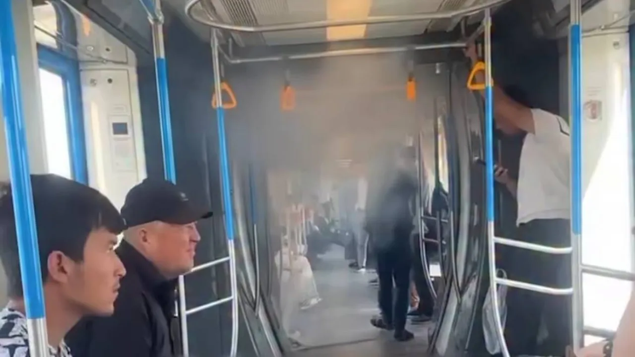 В ташкентском метро взорвался пауэрбанк из-за жары