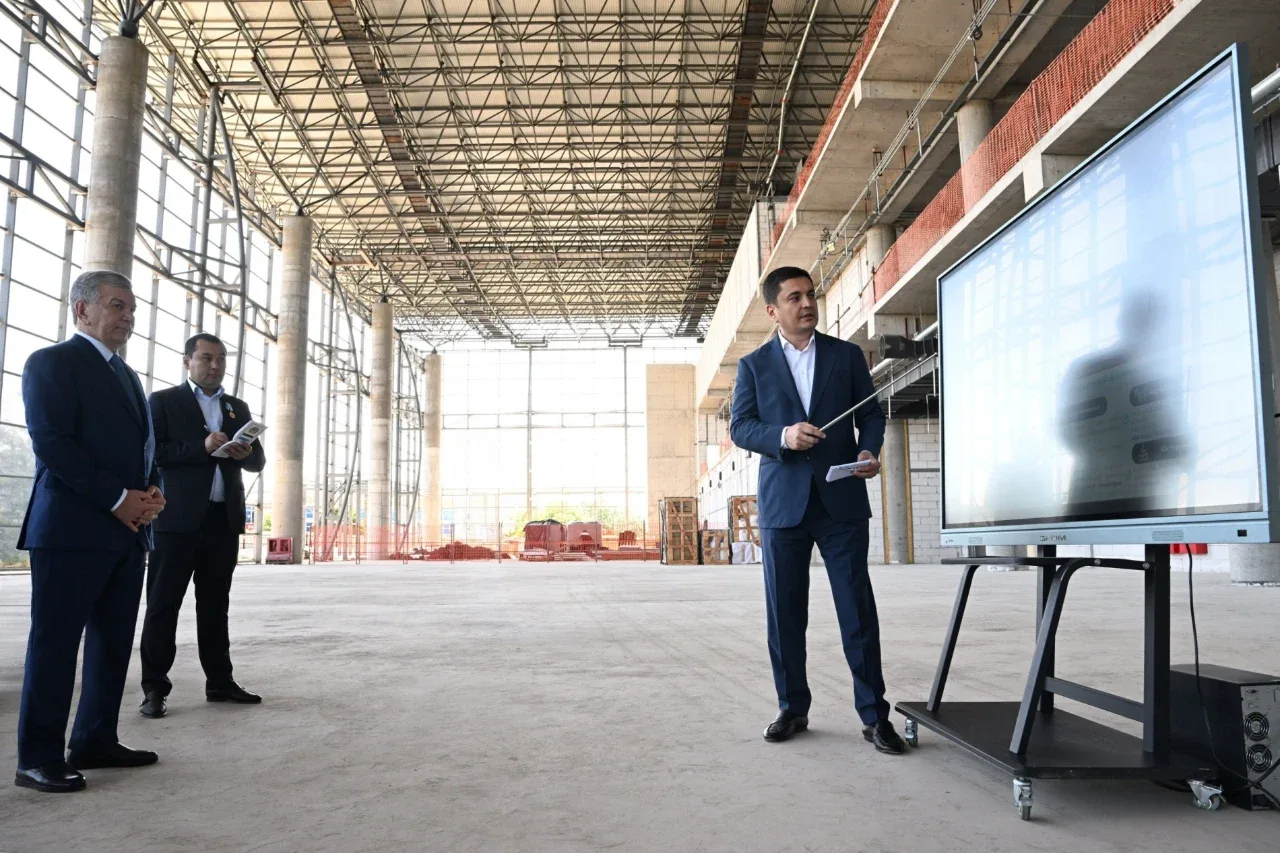 Namangan aeroportida 175 million dollarlik yangi terminal qurilmoqda