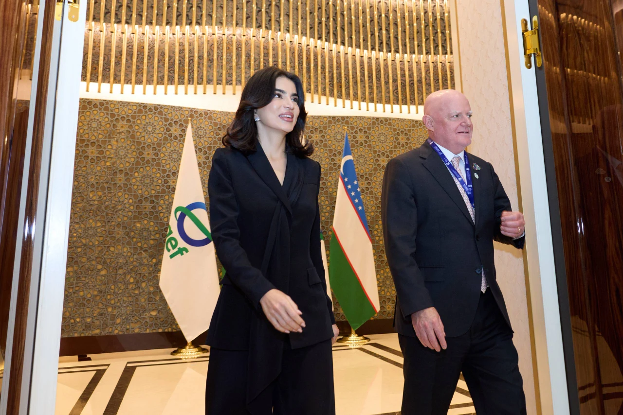 Saida Mirziyoyeva Samarqandda BMT va GEJ rahbarlari bilan uchrashdi (foto)