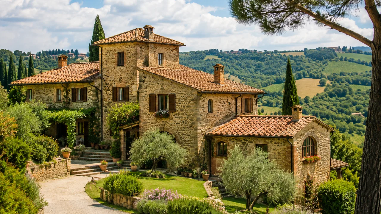 Vivir gratis en villas de lujo en Italia