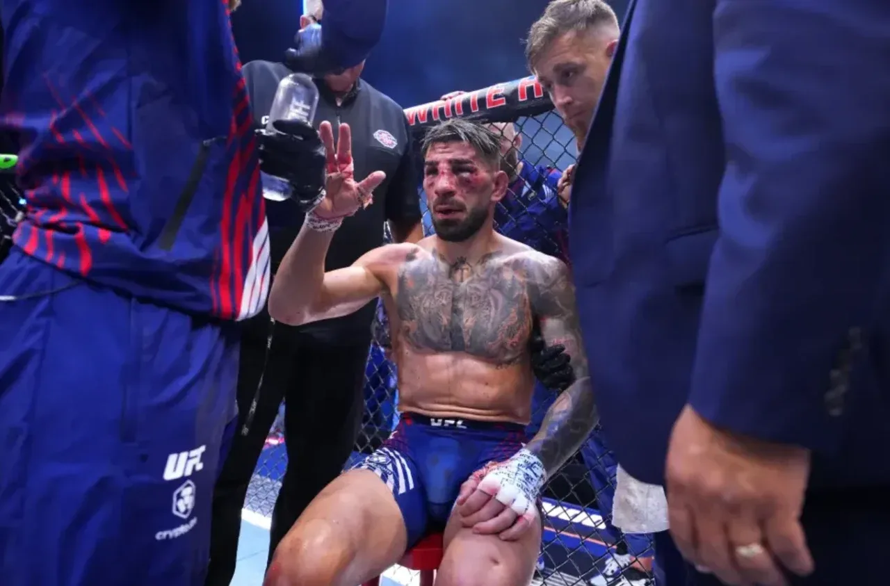 Ilia Topuria gives first statement after defeat to Justin Gaethje