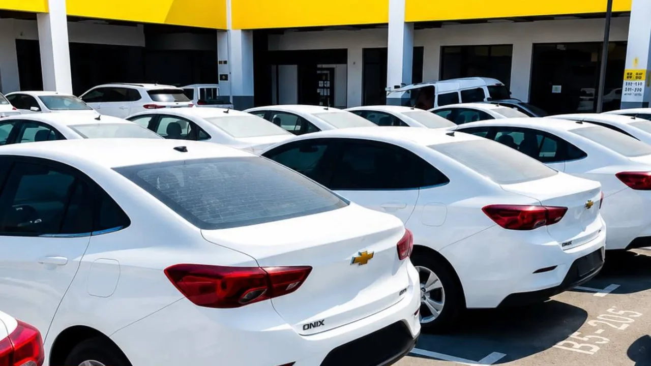 В соцсетях растет число обсуждений продажи автомобилей Chevrolet Оникс