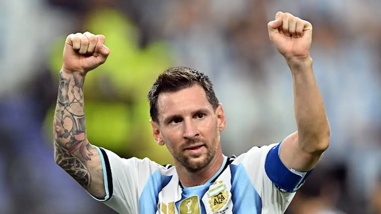 Messi marcó un gol desconocido durante el partido Argentina-Austria