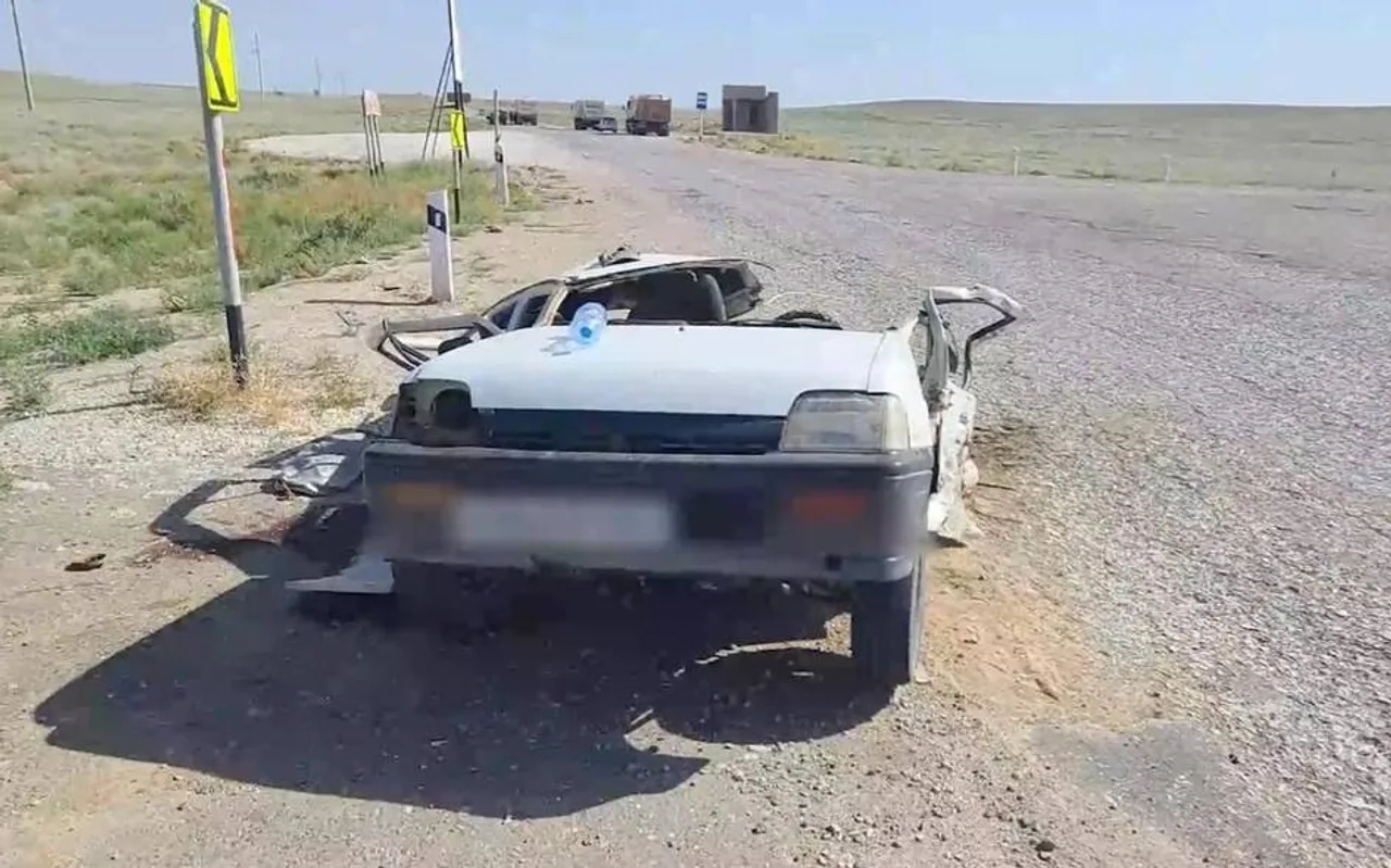 Navoiyda dahshatli YTH: Tico haydovchisi halok bo‘ldi