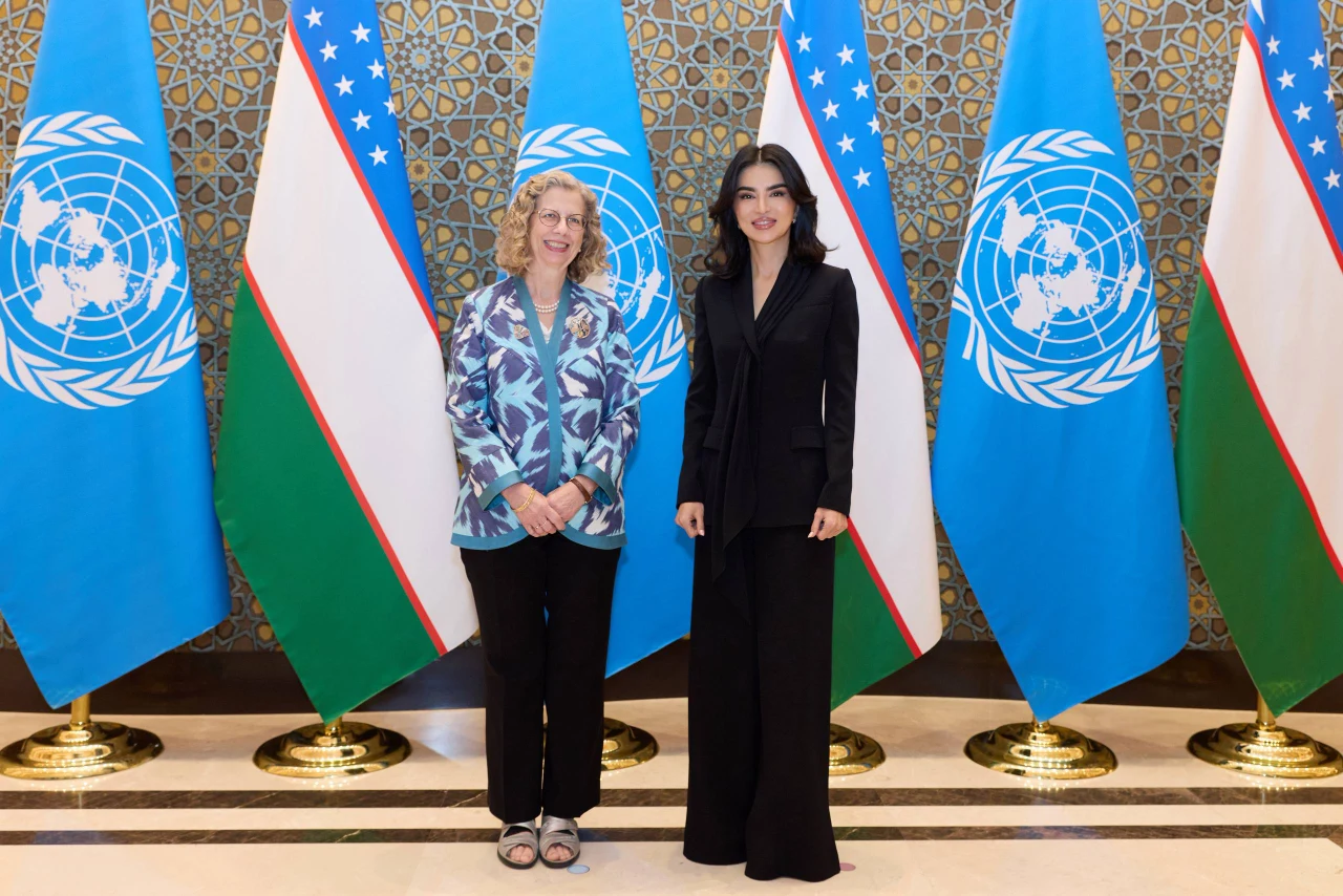 Saida Mirziyoyeva Samarqandda BMT va GEJ rahbarlari bilan uchrashdi (foto)
