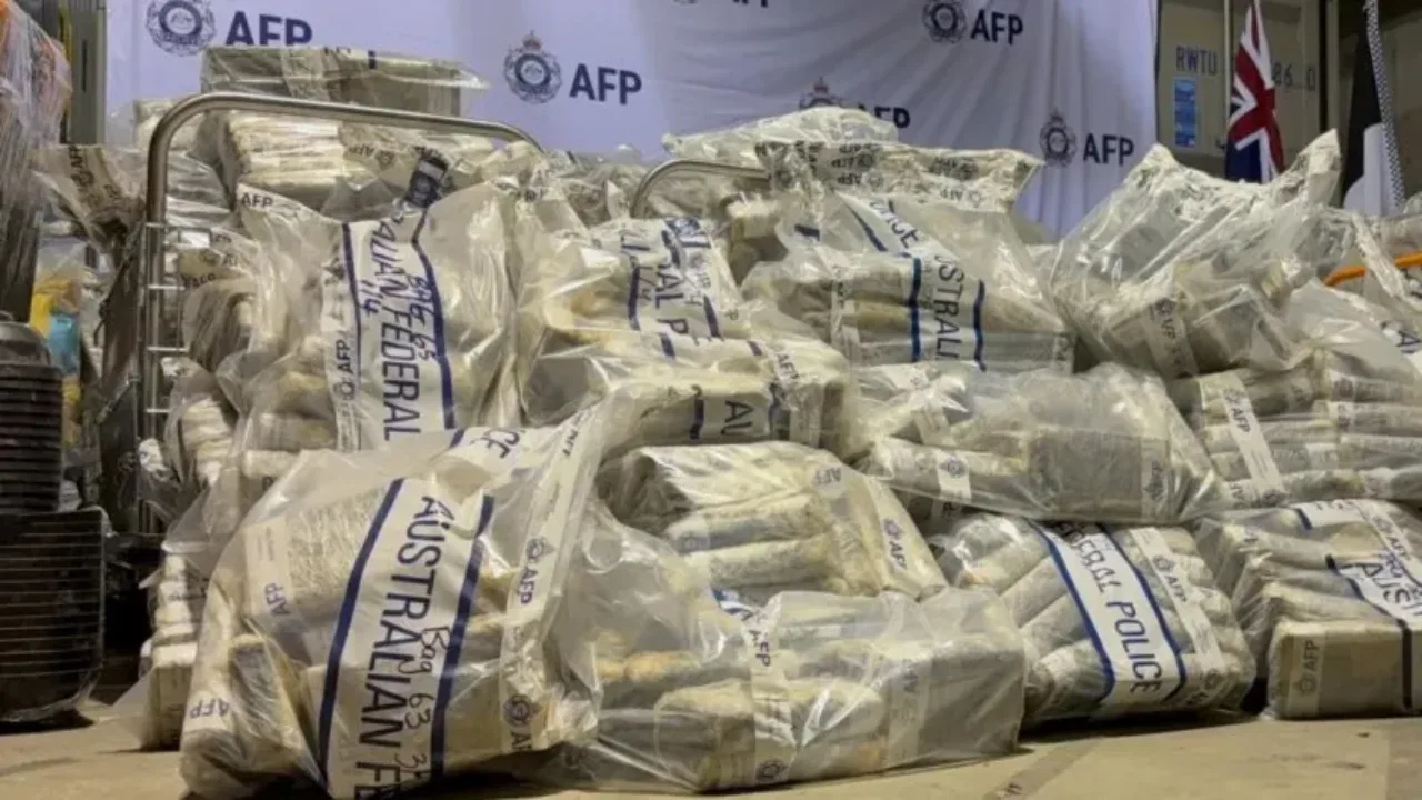 816 millions de dollars de cocaïne : saisie record en Australie