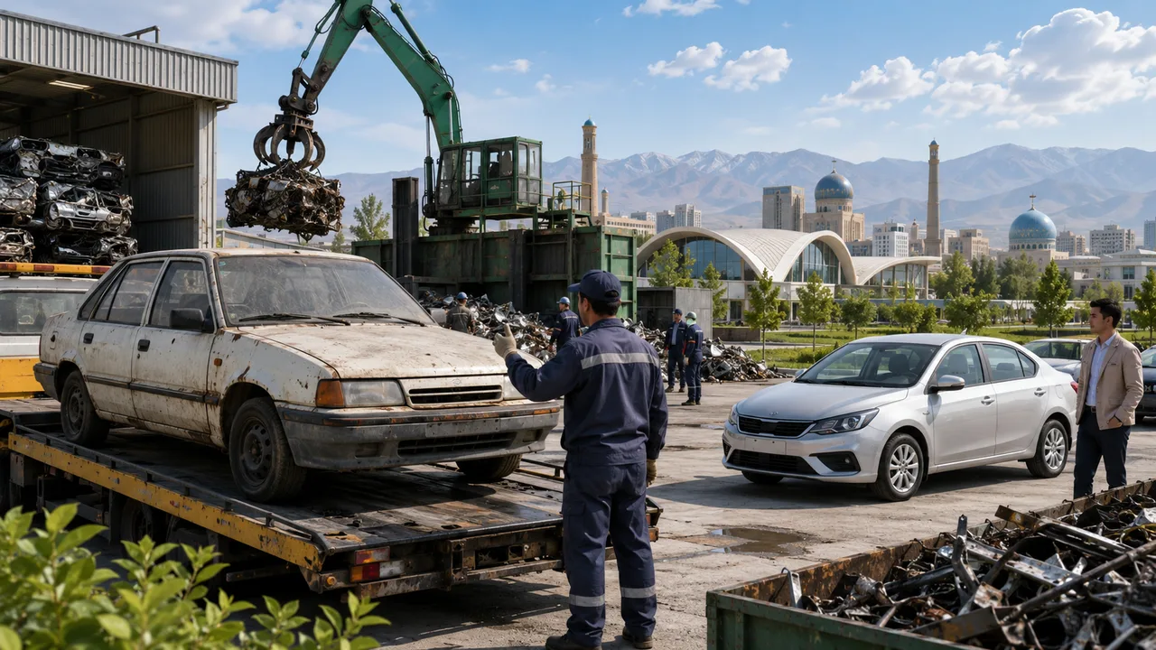 Внедряется система обязательной утилизации старых автомобилей