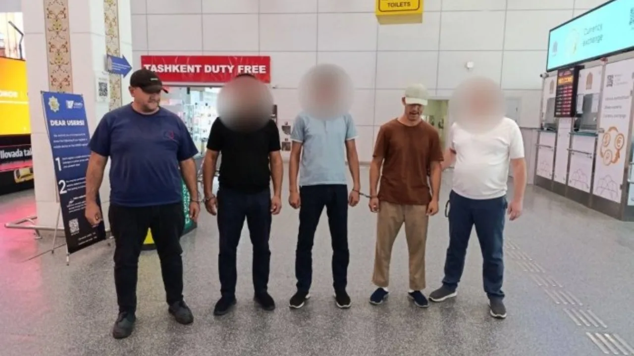 Туркияда яширинган қидирувдаги шахслар Ўзбекистонга олиб келинди