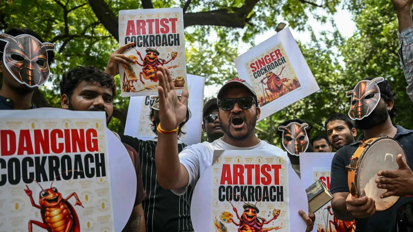 Six Arrested Following 'Cockroach Party' Protest