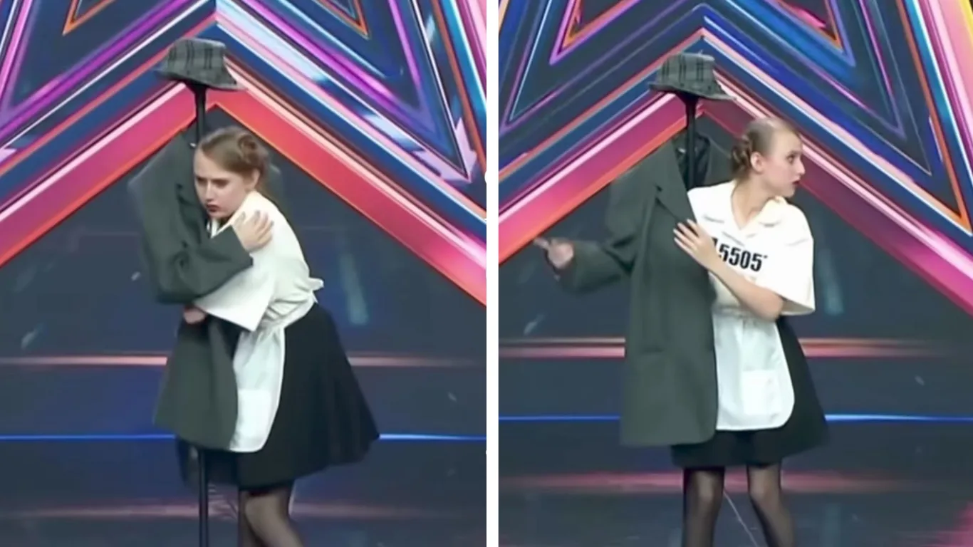 Dance with a 'Jacket on a Hanger' — a performance that amazed the audience (video)