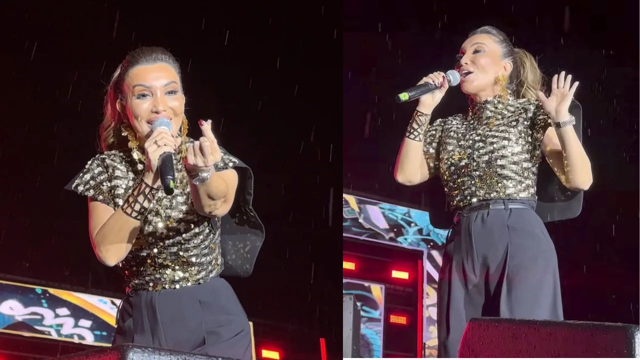 Yomg‘ir ham to‘xtata olmadi: Rayhon sahnani zabt etdi (video)