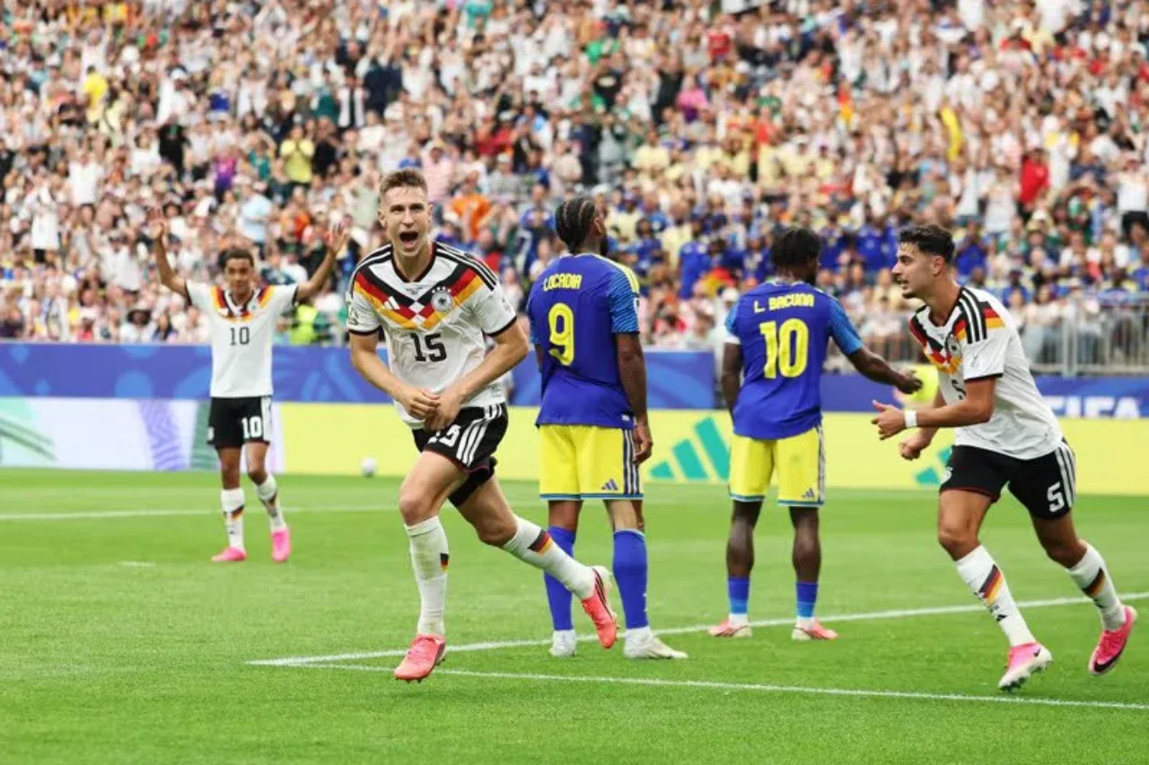 L'Allemagne bat Curaçao 7-1
