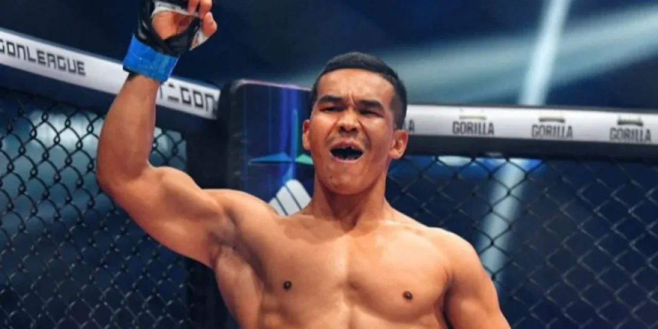 Octagon 87: Jasur "Tyson" knocks out his Kazakh opponent (video)