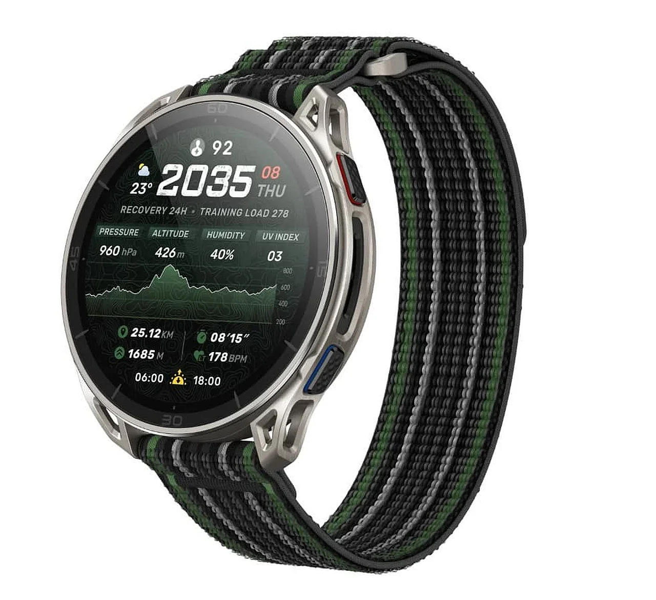 Amazfit Cheetah 2 Ultra: Smartwatch für bergiges Gelände und Ultramarathons
