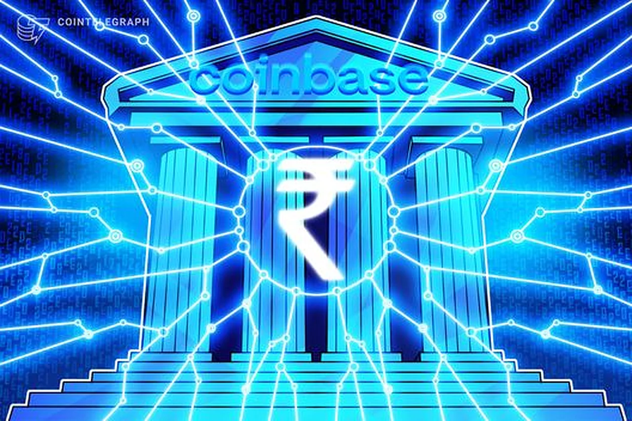 Coinbase запустила банковские переводы в рупиях в Индии