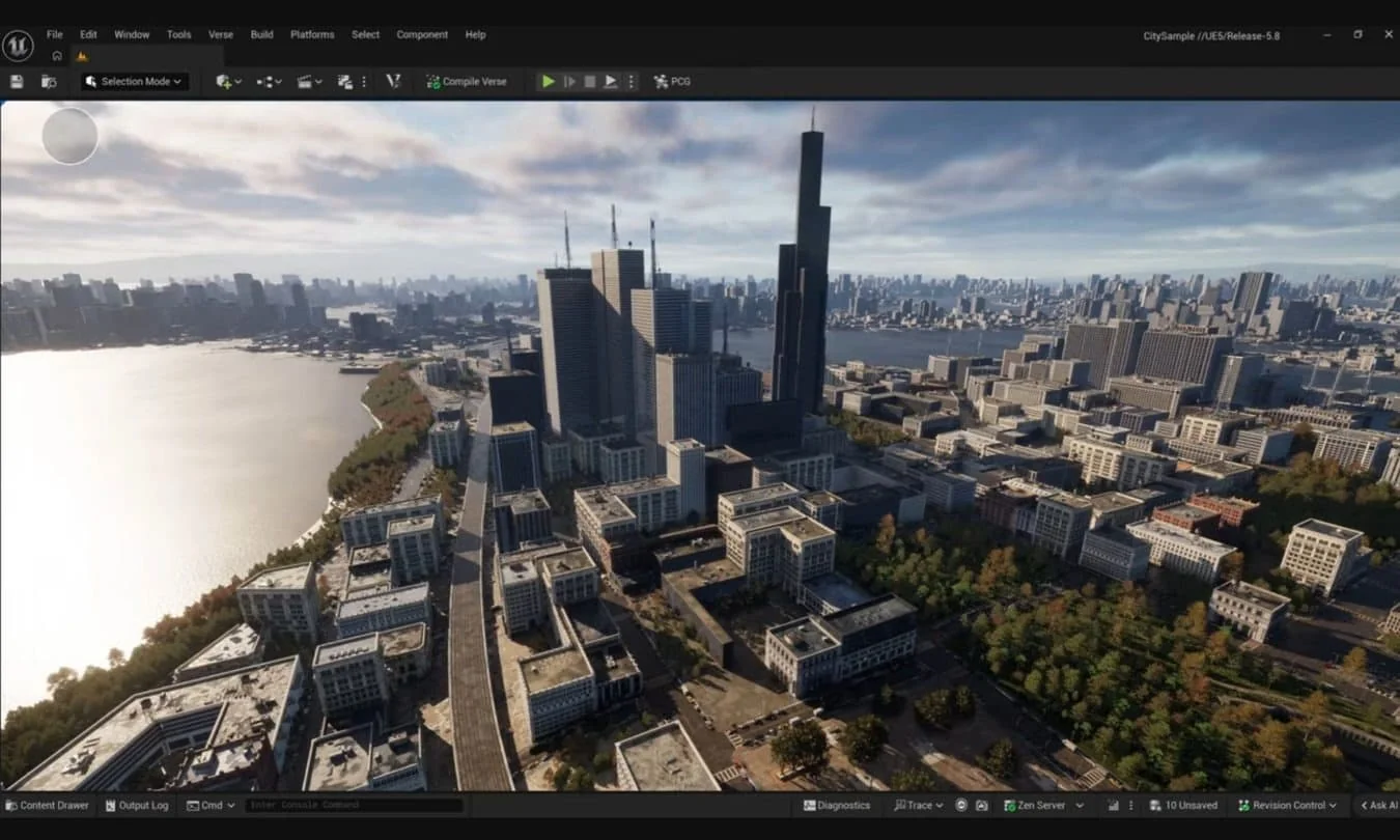 Epic Games Oyun Sektöründe Devrim Yapıyor: Unreal Engine 5.8'e AI Entegrasyonu Geldi