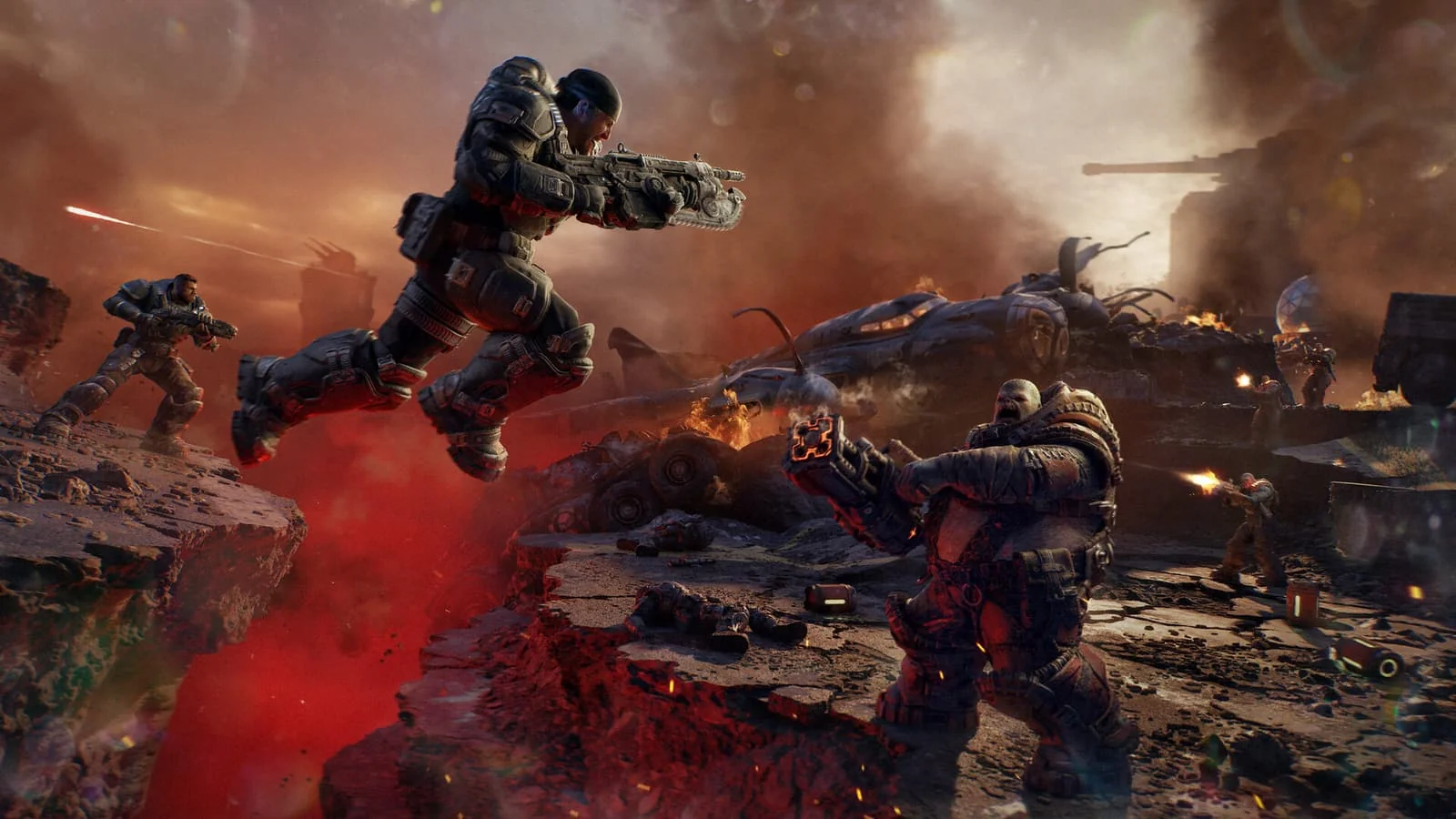 Gears of War: E-Day system requirements announced: Low demands despite Unreal Engine 5