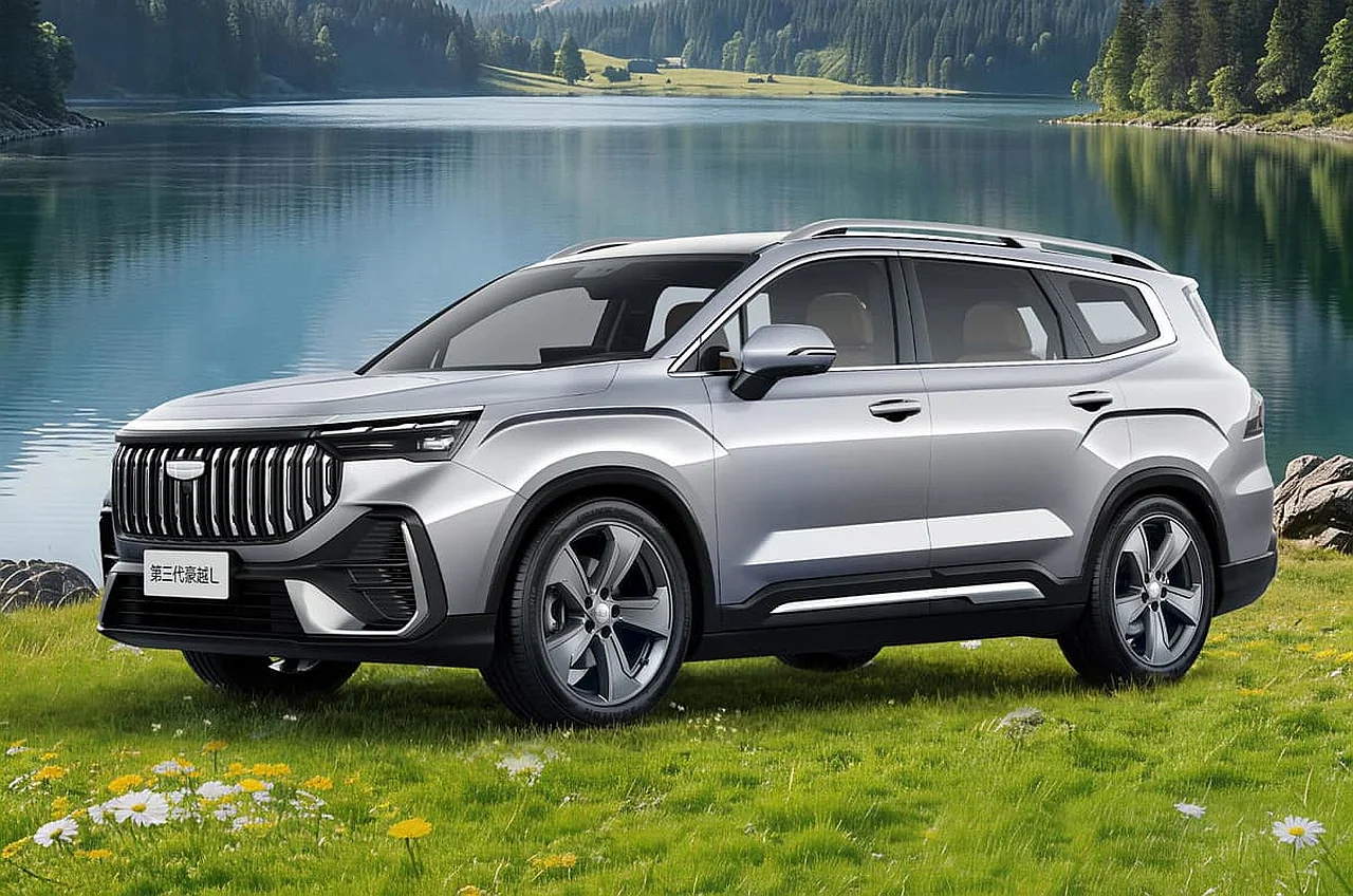 Geely янгиланган 7 ўринли Окаванго кроссоверини тақдим этди: Нархлар ва хусусиятлар