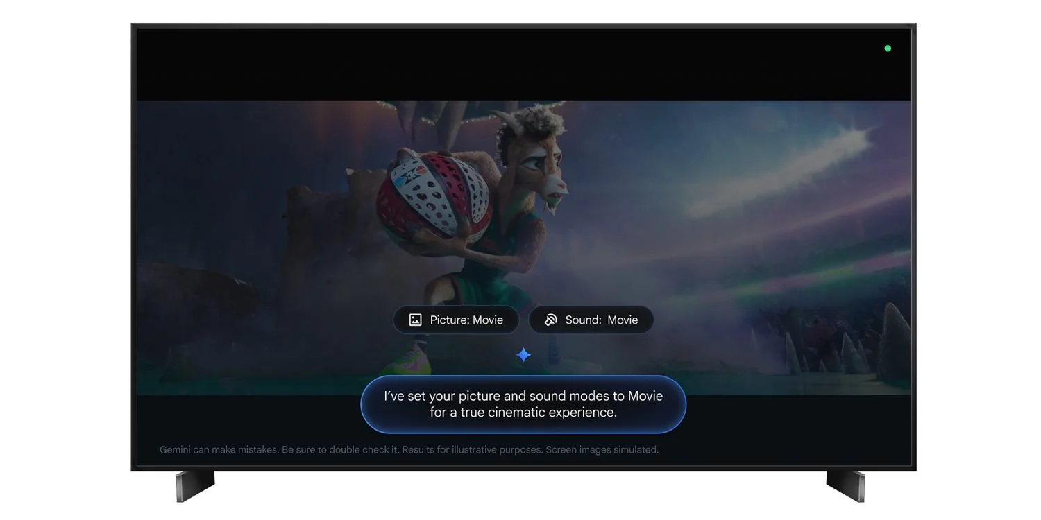 Google TV now understands natural voice commands with Gemini