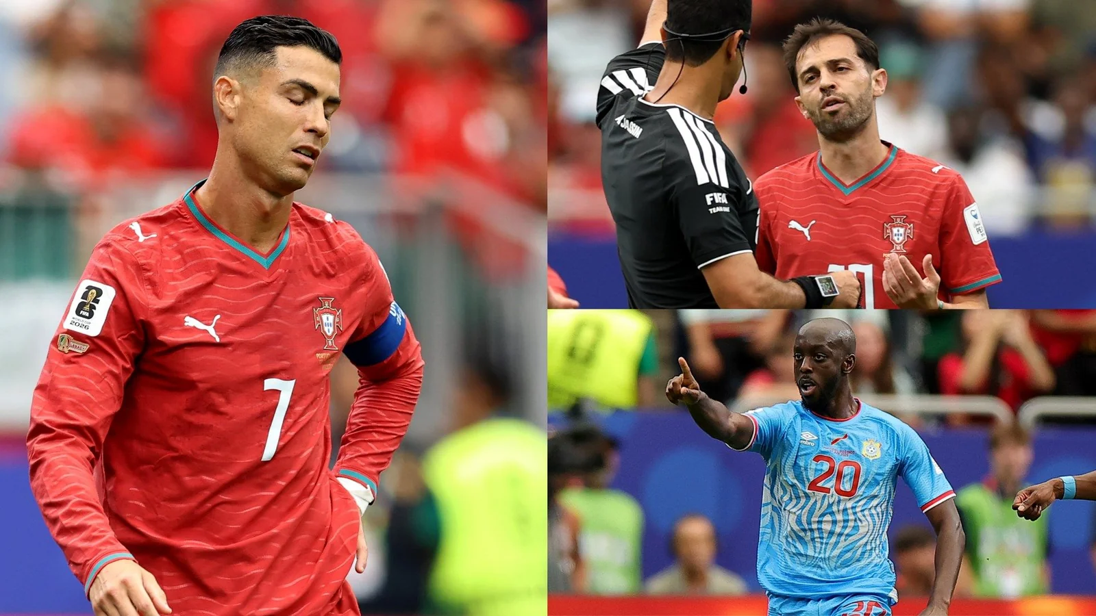 Jahon chempionati: Portugaliya autsayder Kongo DR bilan durang oʻynadi