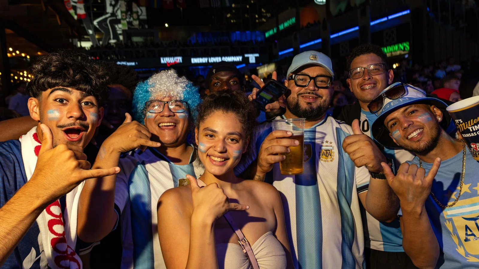 Kansas City im Belagerungszustand durch Argentinien-Fans: Eine echte Pilgerreise für Lionel Messi
