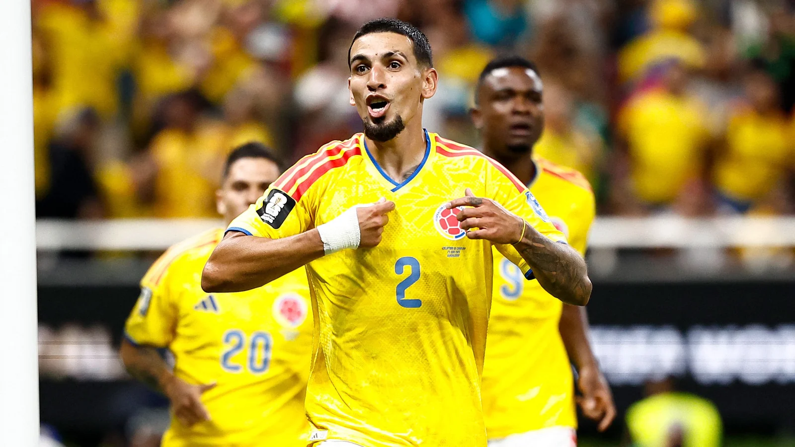 Colombia clasifica anticipadamente a los play-offs: Daniel Muñoz da la victoria