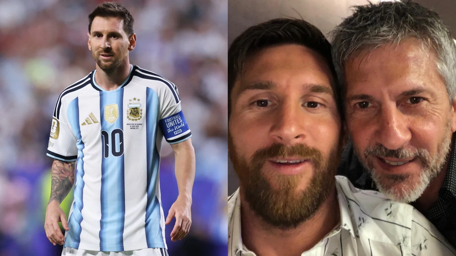 Difficult times for Lionel Messi's family: Statement released regarding father's health