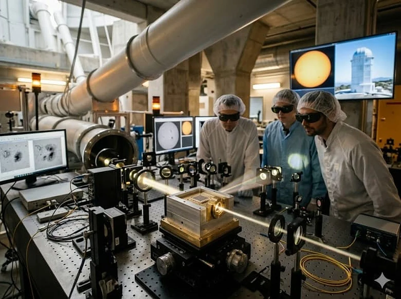 Revolution in der Sonnenastronomie: 6-mm-Optik transformiert die Weltraumforschung